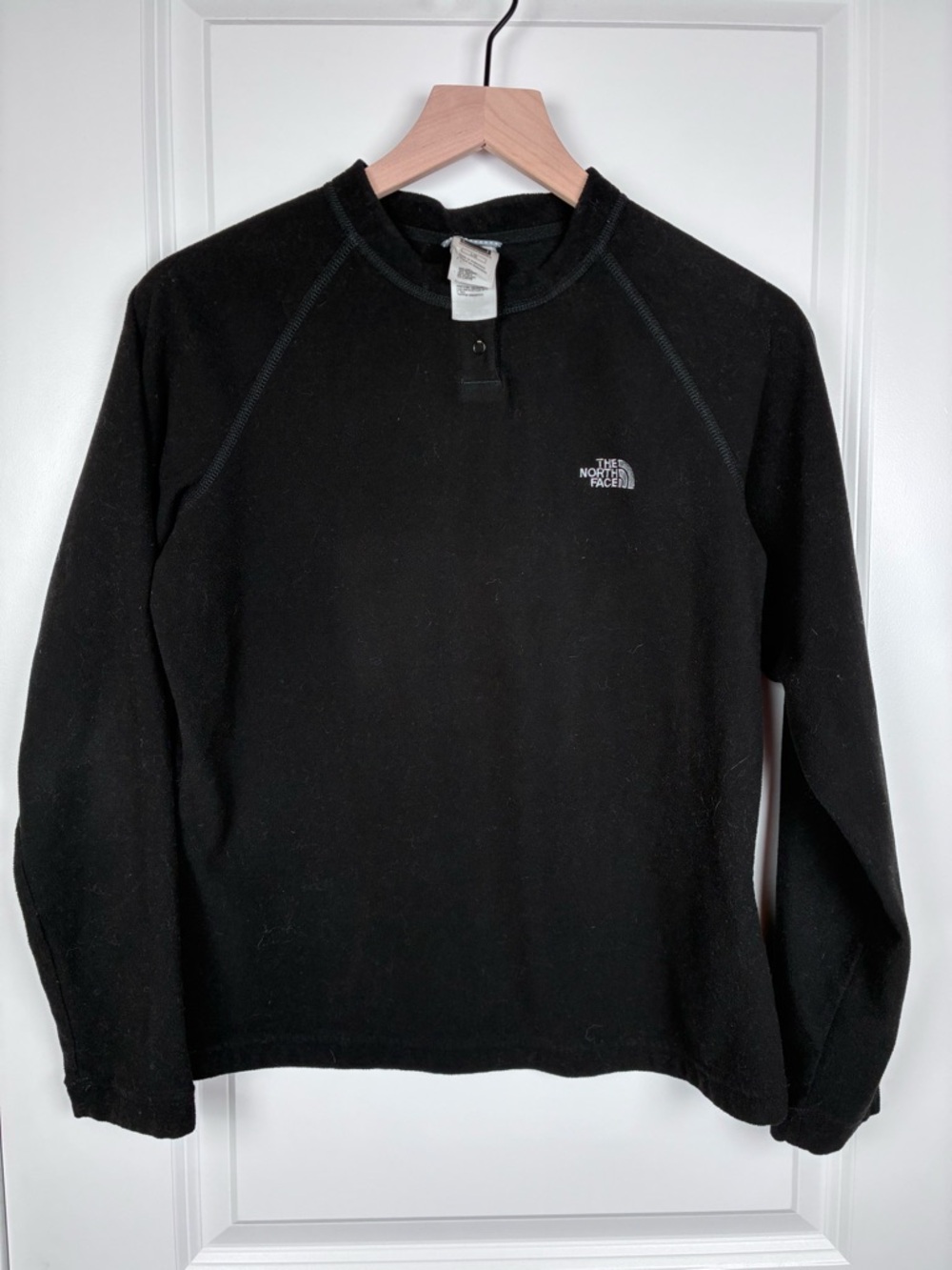 The North Face TKA Micro Fleece Quarter-Snap Pullover Womens Large